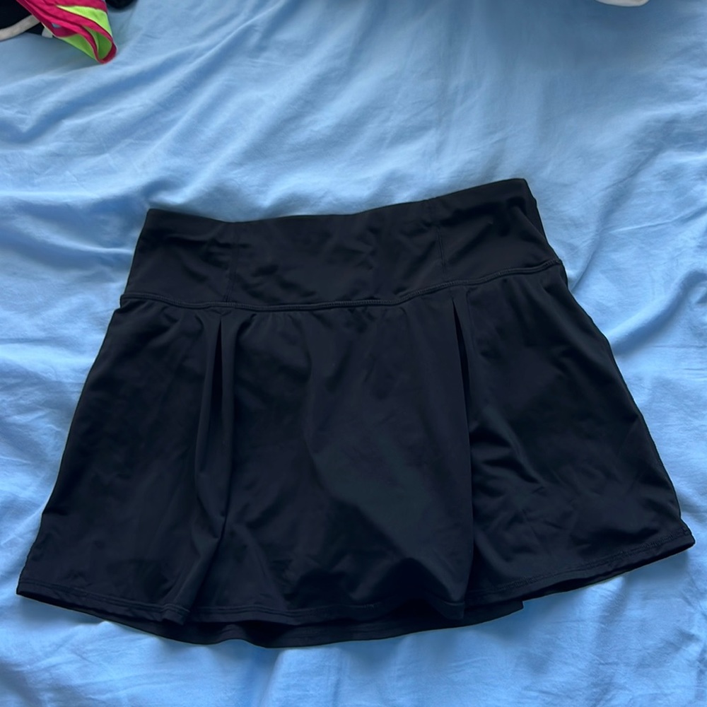 Black Tennis Skirt